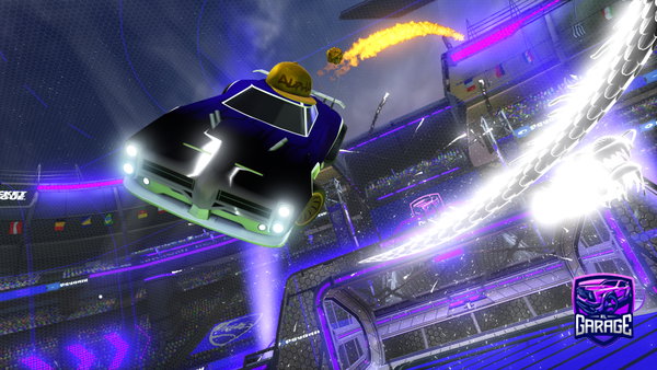 A Rocket League car design from Katsiou23