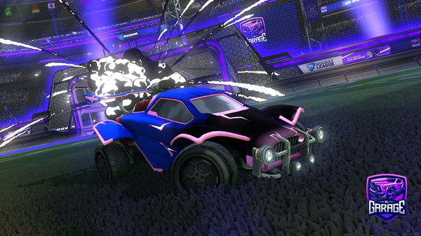 A Rocket League car design from Luzinekk