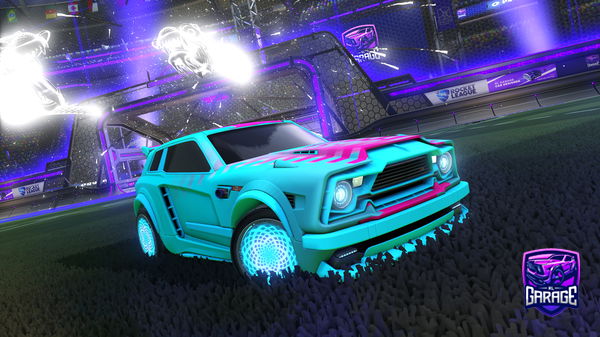 A Rocket League car design from BRAND-T_