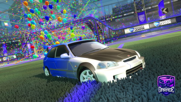 A Rocket League car design from LxL_galaxy