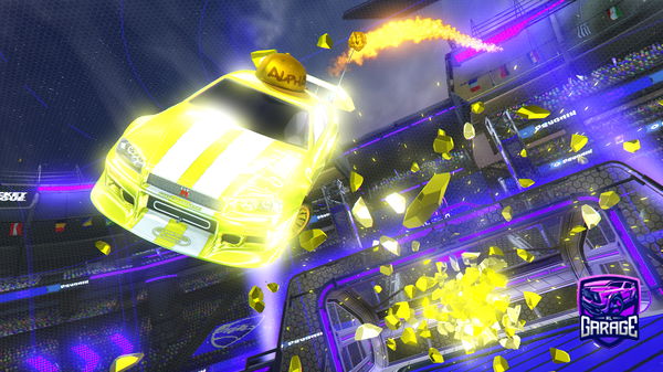 A Rocket League car design from CrackedGrogUser911666