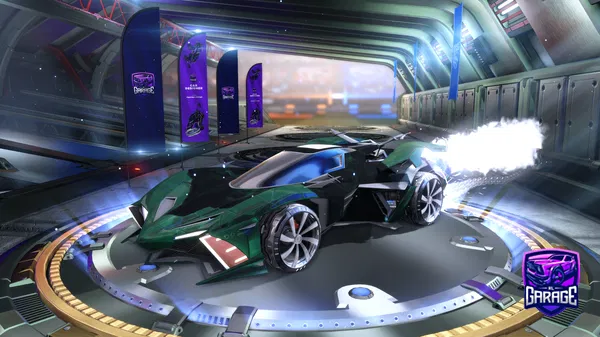 A Rocket League car design from zwg22