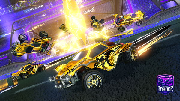 A Rocket League car design from RLGoldBlaze