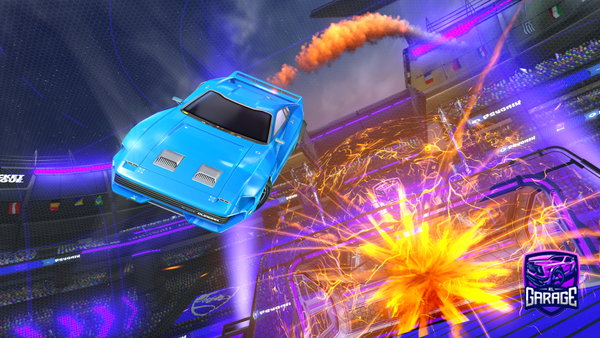 A Rocket League car design from qusai2007hamdan