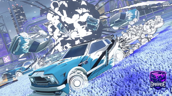 A Rocket League car design from Yoshi-Mario1904