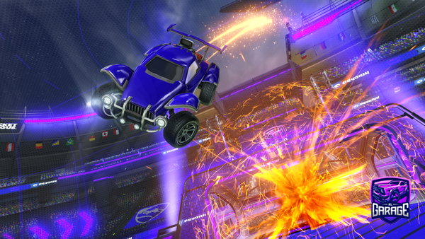 A Rocket League car design from Samuelthebestplayer