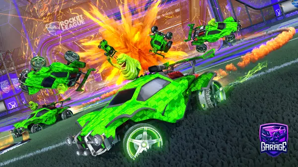 A Rocket League car design from CrimsonShaddow