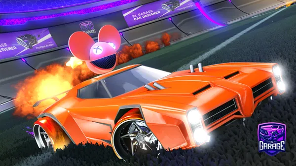 A Rocket League car design from Beeyd