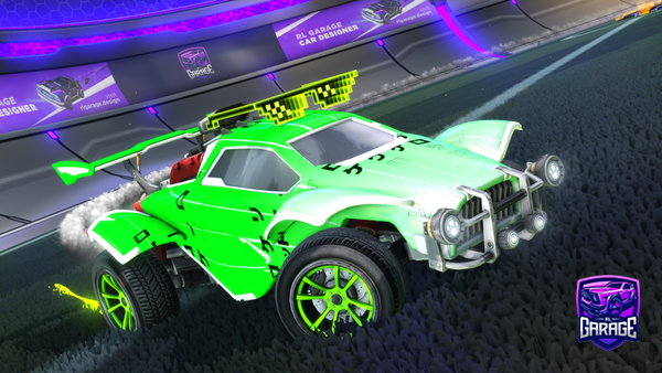 A Rocket League car design from RLdrako20000