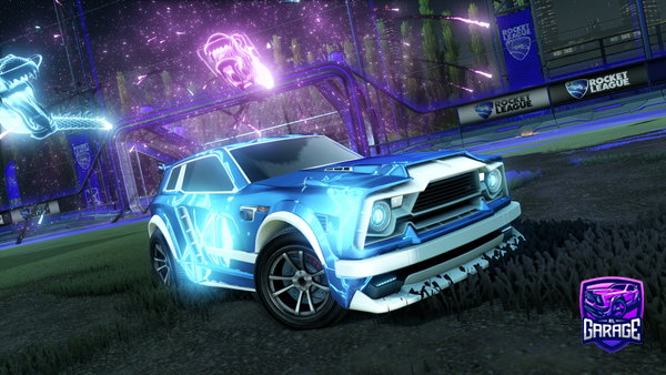 A Rocket League car design from sultansolarin