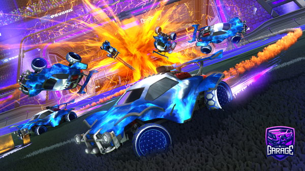A Rocket League car design from robin85440