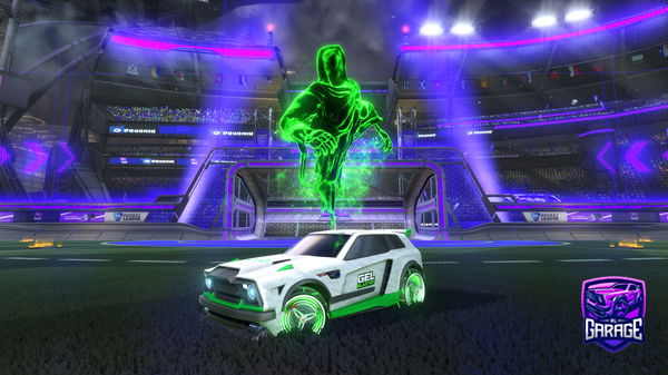 A Rocket League car design from KingofChoco