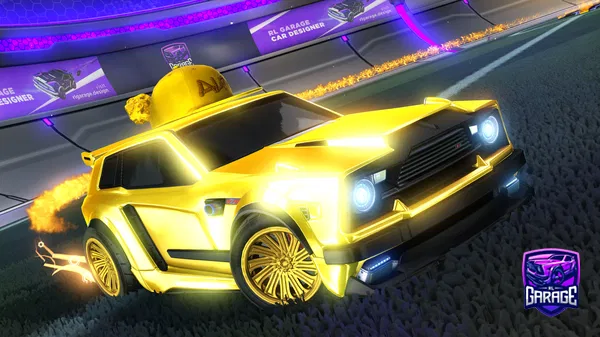 A Rocket League car design from Mazakre