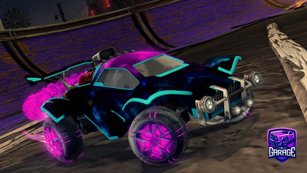A Rocket League car design from Lunaias