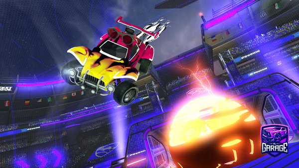 A Rocket League car design from Javier_AEG