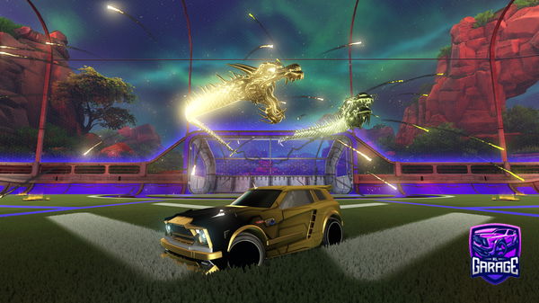 A Rocket League car design from JmbrtLck