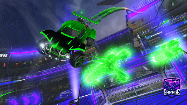 A Rocket League car design from Marton12