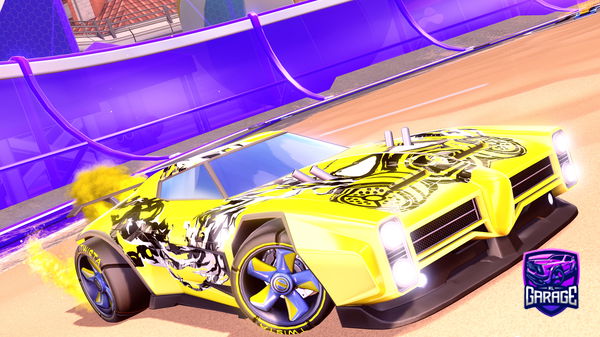 A Rocket League car design from x_INT3NS1TY_x