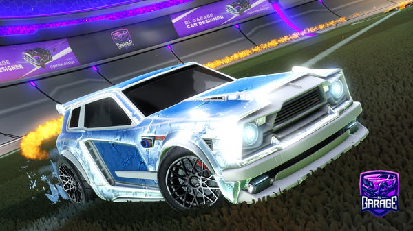 A Rocket League car design from Ak_SoaR