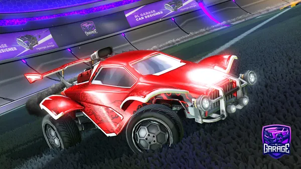 A Rocket League car design from Mechx4