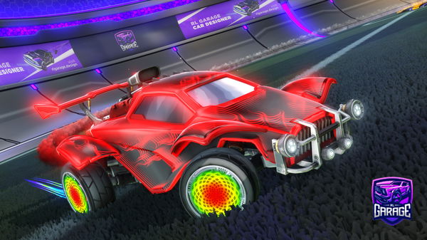 A Rocket League car design from Tinkss_rl