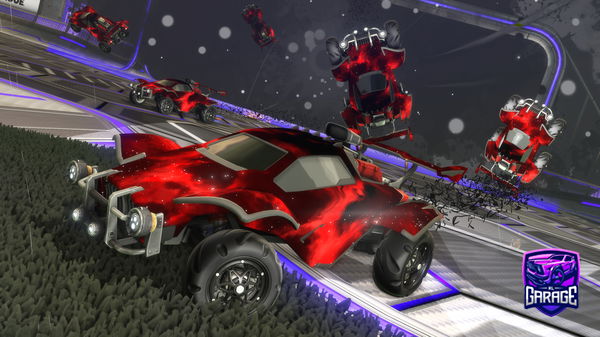 A Rocket League car design from Kiptyn