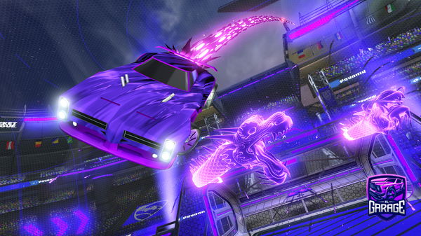 A Rocket League car design from brony