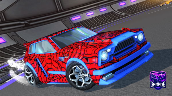 A Rocket League car design from Noxalymph