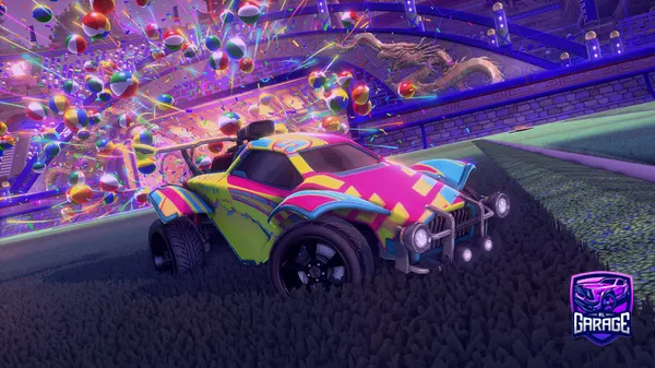 A Rocket League car design from Paintbrush07