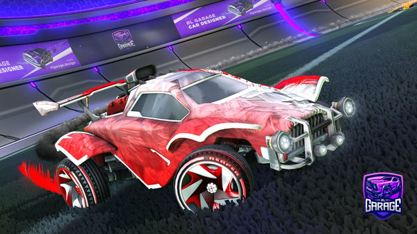 A Rocket League car design from winstreakaa