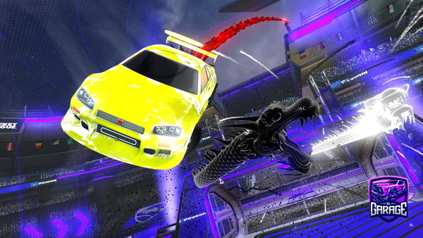A Rocket League car design from _wys_G_