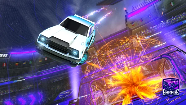 A Rocket League car design from slpocox