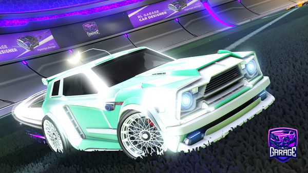 A Rocket League car design from YYZ-KET