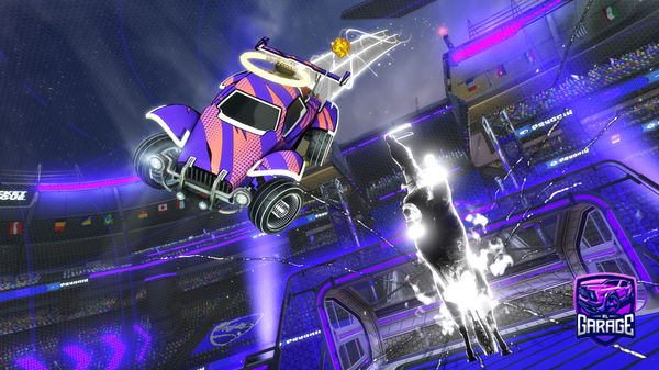 A Rocket League car design from Flarez_YT