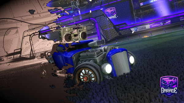 A Rocket League car design from EmeraldMasterXD