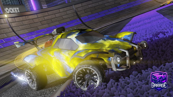 A Rocket League car design from mc2broke