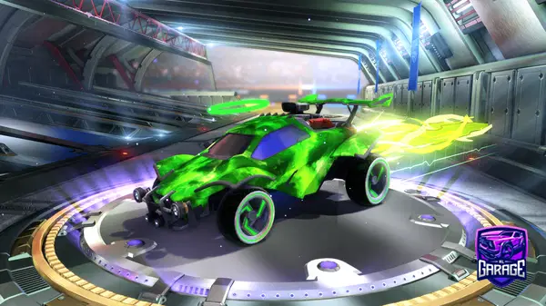 A Rocket League car design from TopBinner
