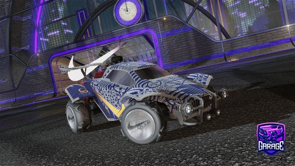 A Rocket League car design from DarkTiozueiro