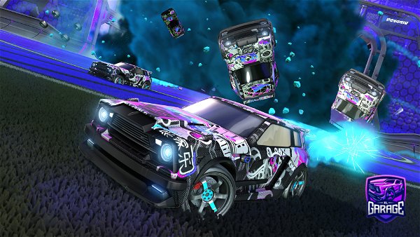 A Rocket League car design from Mighty_Max5