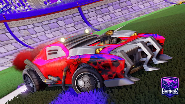 A Rocket League car design from dialeyz