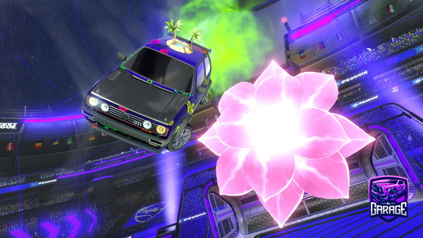 A Rocket League car design from dmoneylol7