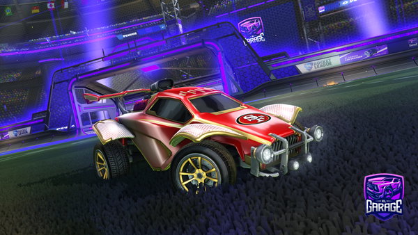 A Rocket League car design from Glc0901