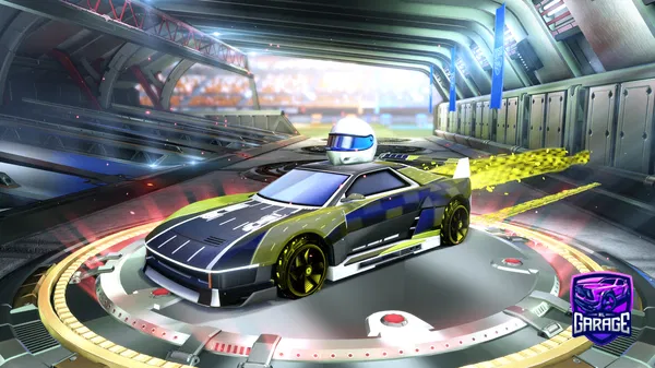 A Rocket League car design from irosario78