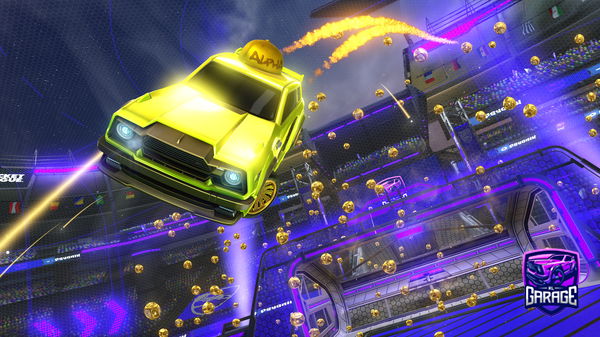 A Rocket League car design from ctj6