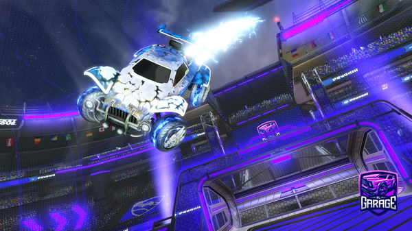 A Rocket League car design from Stormcat710