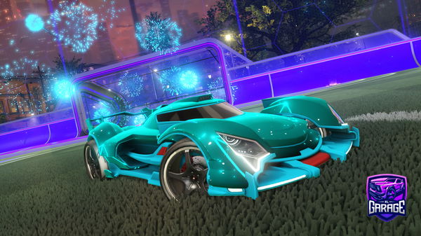 A Rocket League car design from Geo_Hell86