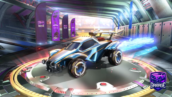 A Rocket League car design from Vitor1980