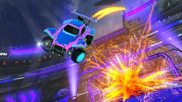 A Rocket League car design from KingRahim2009