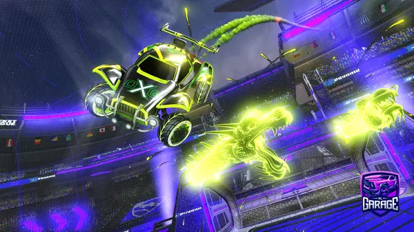 A Rocket League car design from BUN00BZ