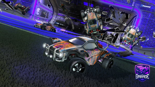 A Rocket League car design from not_tigasnoz02